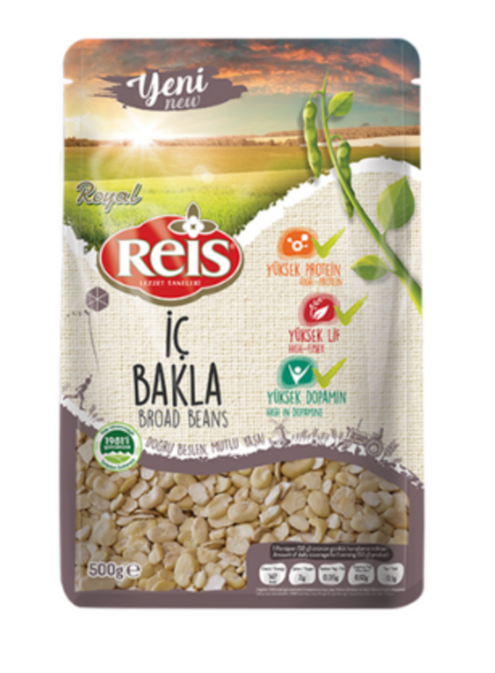 REİS ROYAL İÇ BAKLA 500 GR